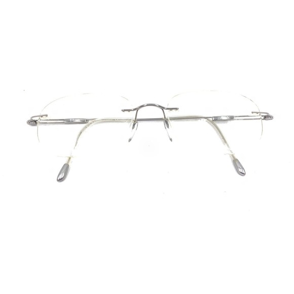 Silhouette 7534 10 6075 Titanium Silver Rimless Eyeglasses Frames 21 140 Austria - Picture 12 of 12